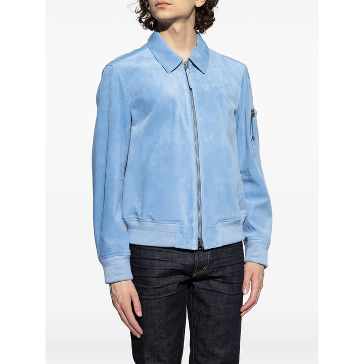 Tom Ford Leather Outerwears - Blu | 04782d473ebfc4803ce32aace68c3e2c4bbd7522