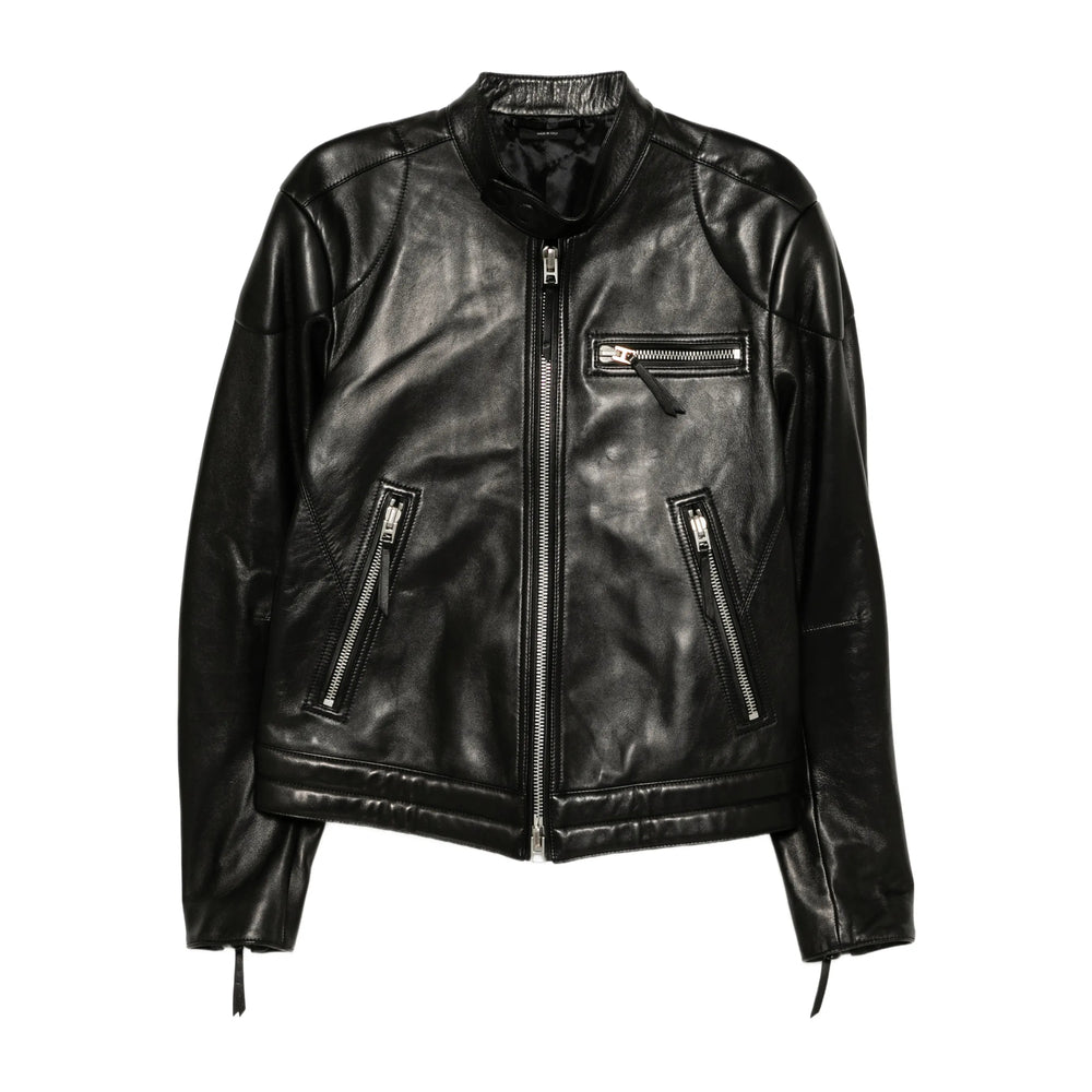 Tom Ford Leather Outerwears - Nero | 2c48b9da57e3ff6cb7ed207651091b5e8ff98d59