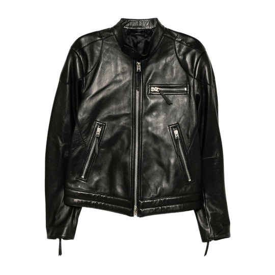 Leather Outerwears Nero