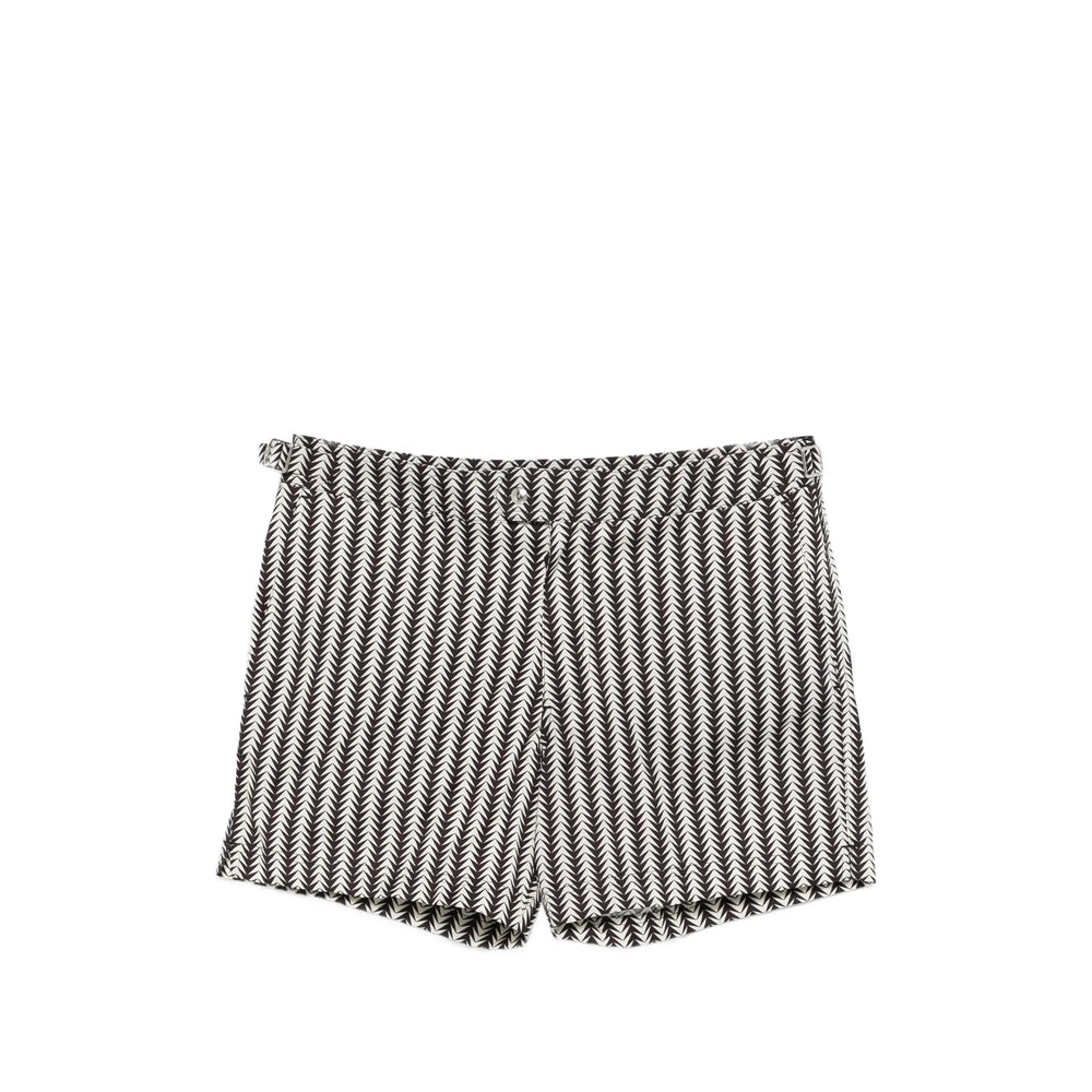 Tom Ford Beachwear - Nero, Bianco | 22494cb01251d24d4a8d41b54311fa0b75c3f9c5