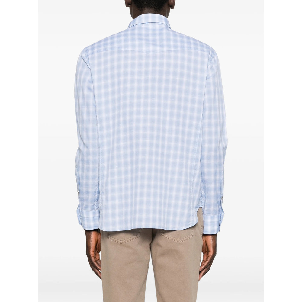 Tom Ford Camicie - Blu, Bianco | a71ad554c3f99b99a089aac3260f023feb7b9385