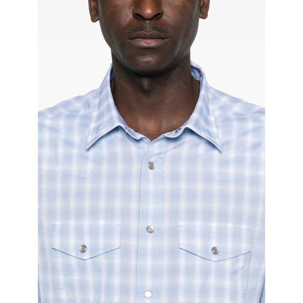 Tom Ford Camicie - Blu, Bianco | 60135aef7da9c3ef7a08075d82767887116074af