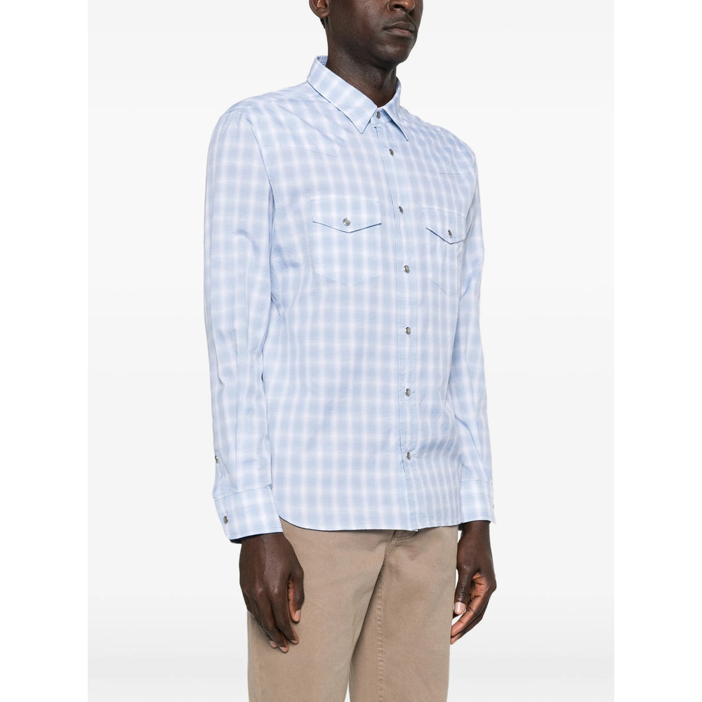 Tom Ford Camicie - Blu, Bianco | 23da3d77ddffa9a406de7b02ecc8502255744d78