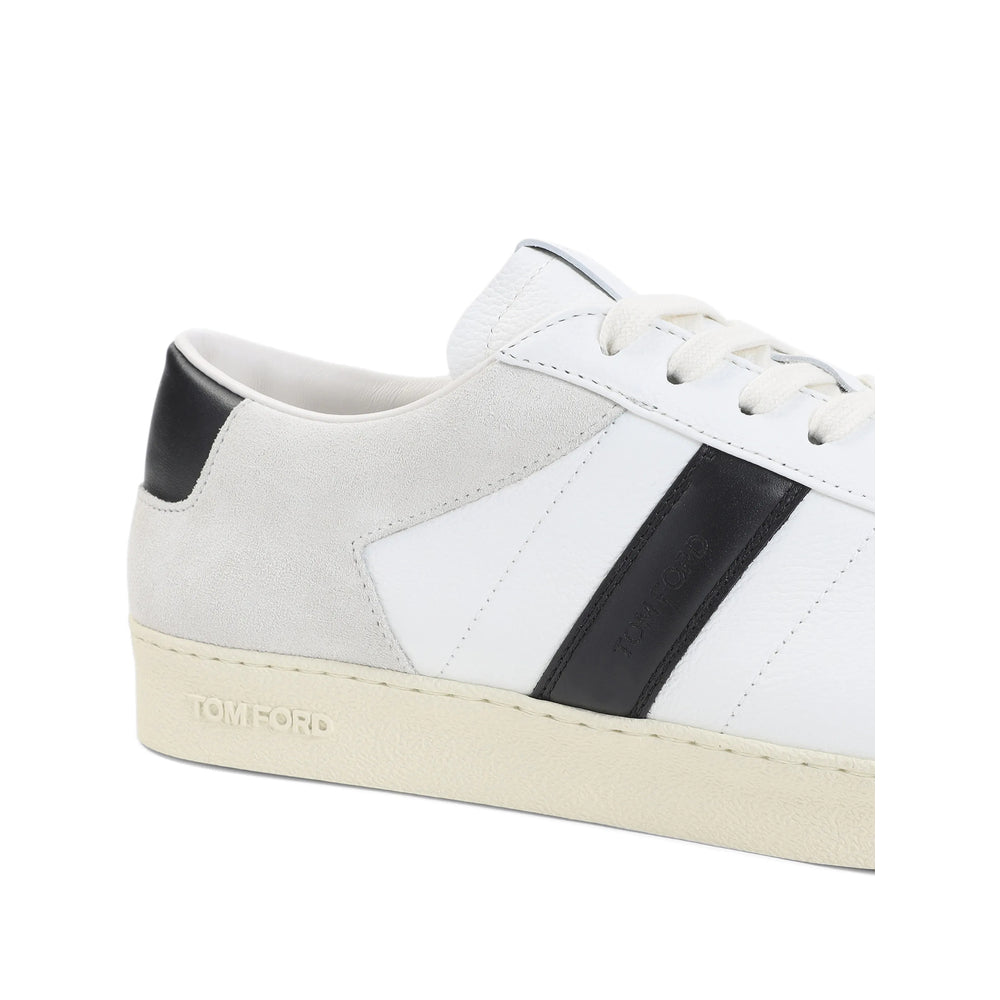 Tom Ford Sneakers - Bianco, Nero | 6a8bddf83d6b1372c3211ab7686954a2ab1837cc