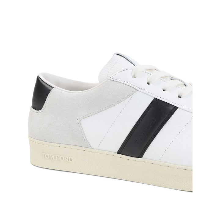 Tom Ford Sneakers - Bianco, Nero | 6a8bddf83d6b1372c3211ab7686954a2ab1837cc