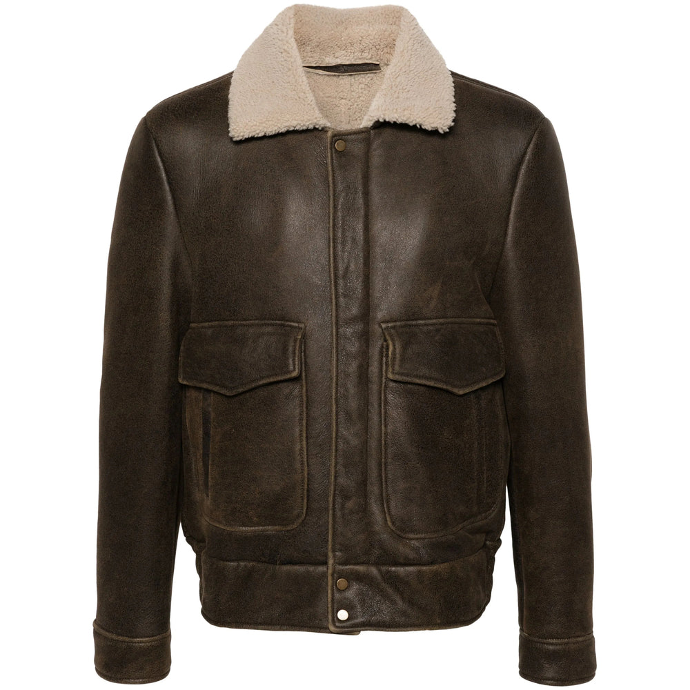 Salvatore Santoro Leather Outerwears - Marrone | 4b6eeb8d2b151d9880532ea525fb4aee6710238f