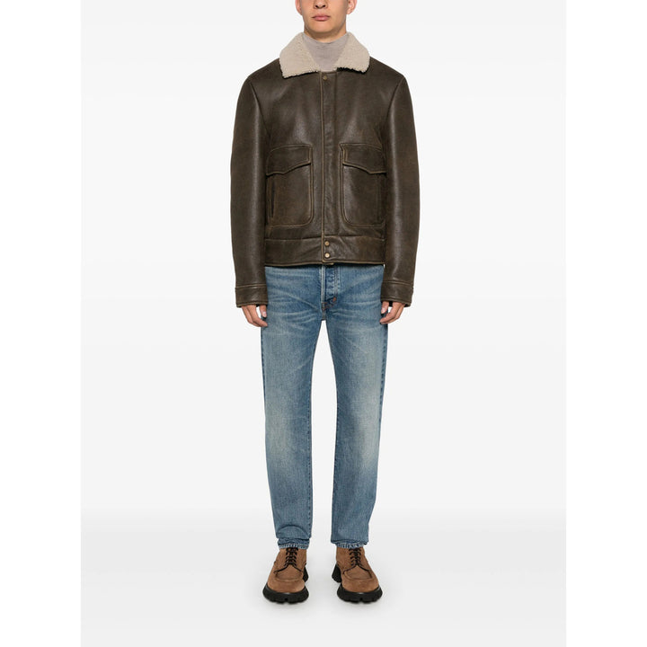 Salvatore Santoro Leather Outerwears - Marrone | d4266c32fa2e5932c3ff076868907c9bf9ed04ae