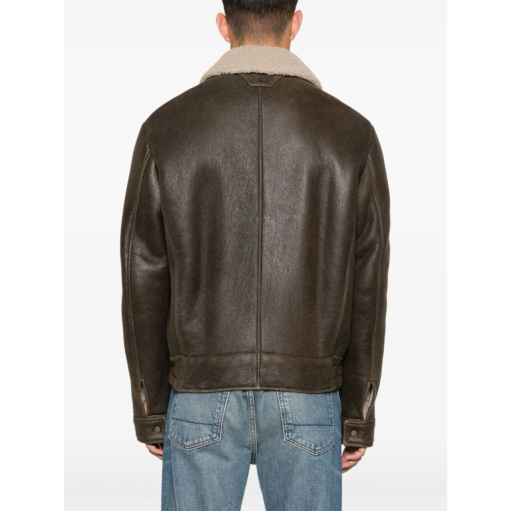 Salvatore Santoro Leather Outerwears - Marrone | dbf01d6adb895ca0413e5dfdd346faea1ab0f58e
