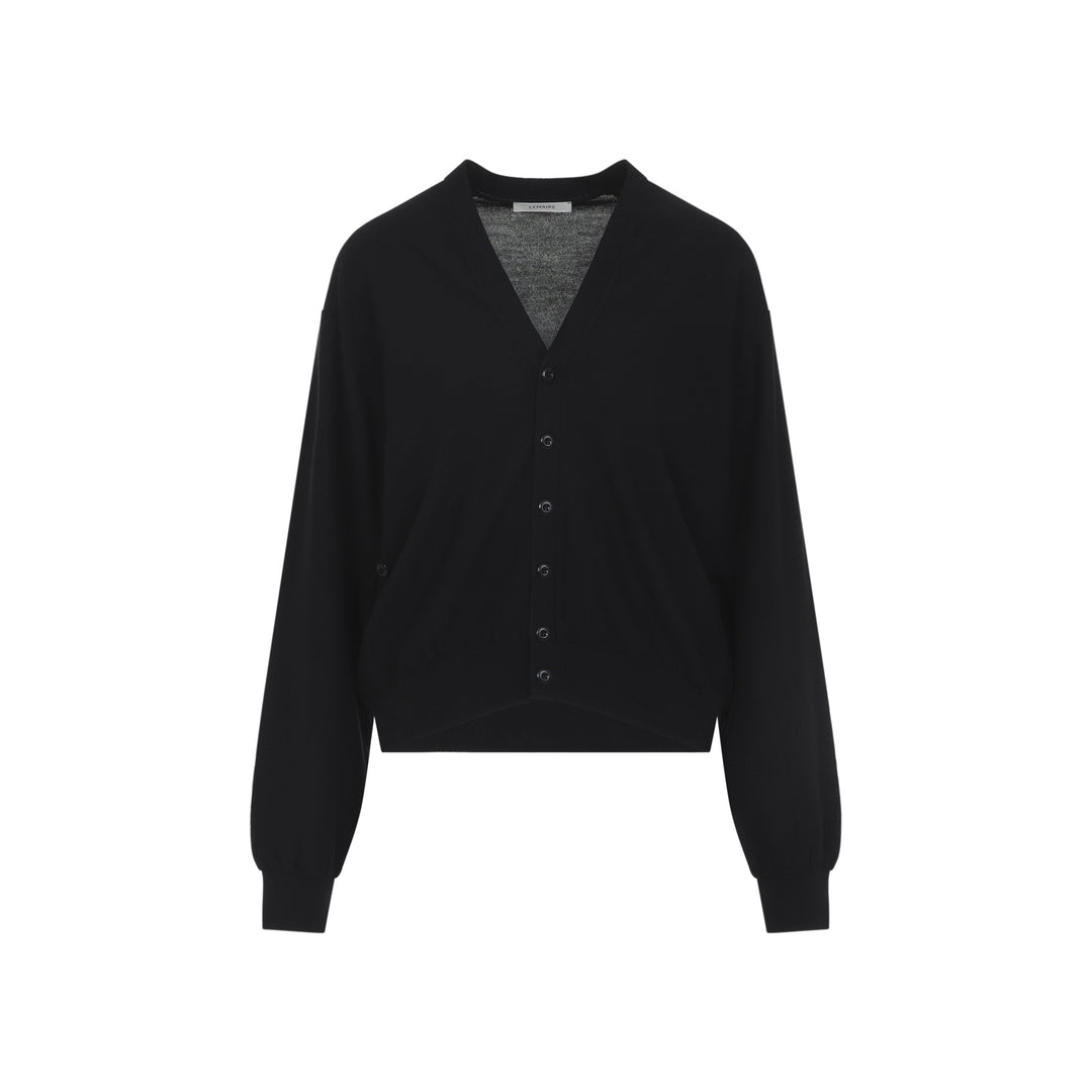 Lemaire Cardigan - Nero | 3c5996ac4856c79a4dedea5aed44b0fe877ddf94