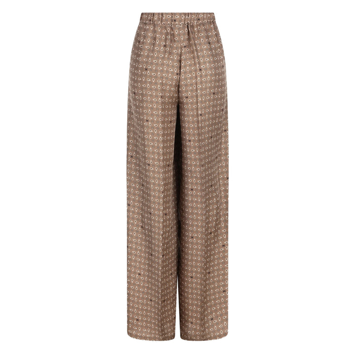 Max Mara Pantaloni - Marrone | 1ac8017f5e45ccbdc77b0053177f4dc8a16e6ca5