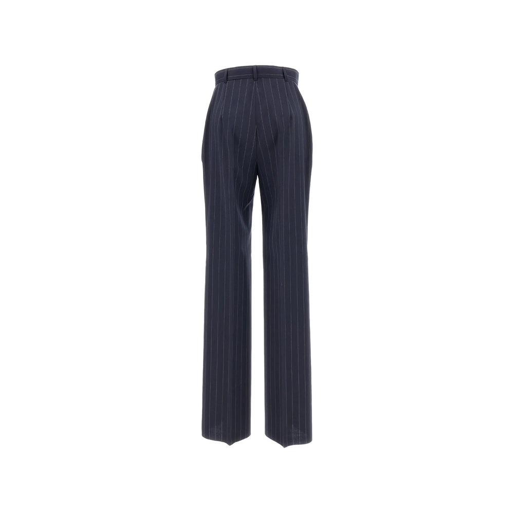 Max Mara Studio Pantaloni - Blu, Bianco | d1fdd78ea3a7bfee233c2aff47076c17e0c994c9