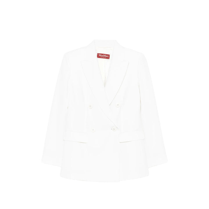 Max Mara Studio Giacche - Bianco | 7612f6df73a1f0ca75000e828d640f2614ddf3f3