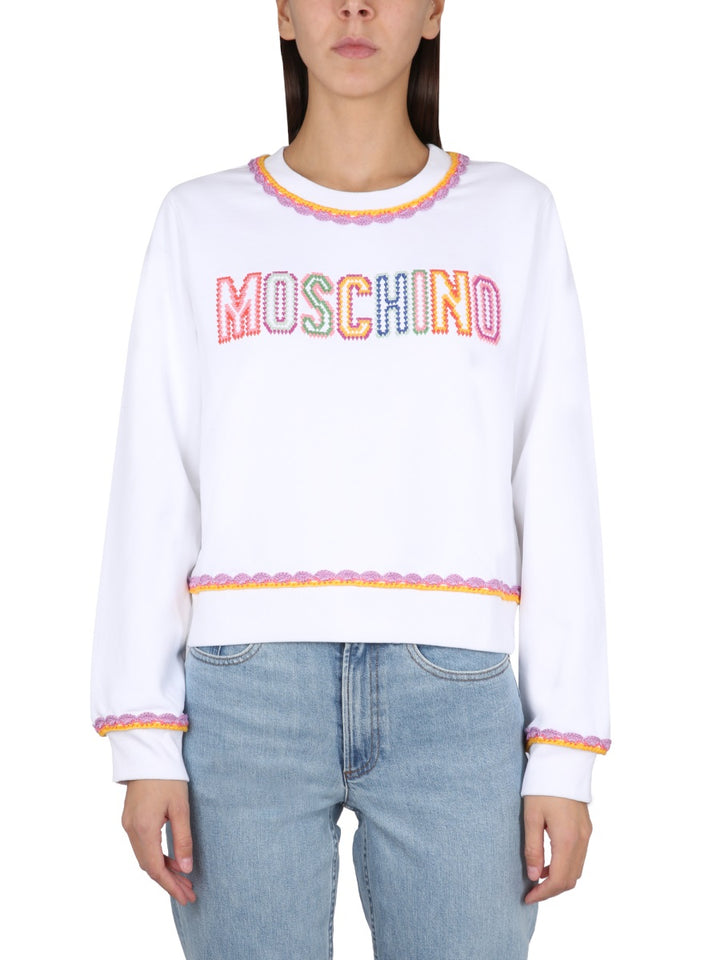 Moschino Felpe - Bianco | Wanan Luxury