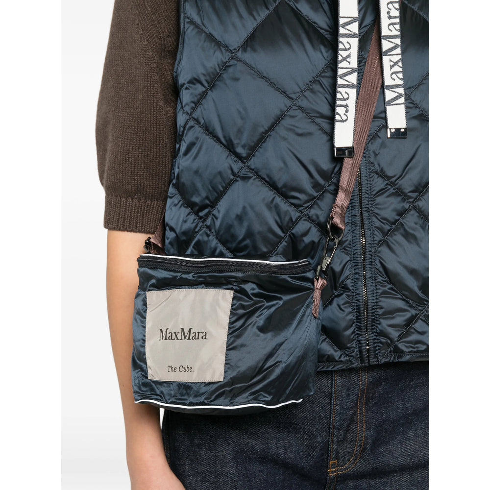 Max Mara The Cube Waistcoats - Blu | 8343829940f04150899edd321a7478fffcb9bd33