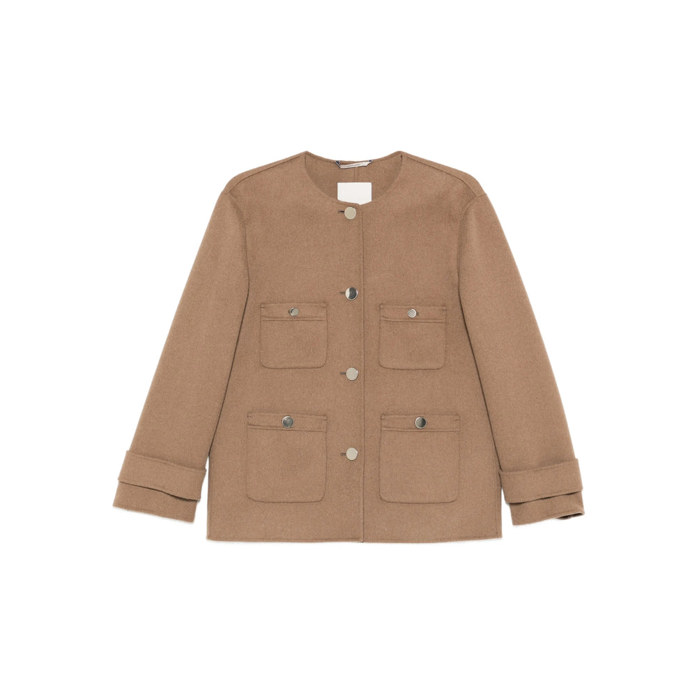 S Max Mara Outerwears - Marrone | 8324f01eb14242a151a8aa4f4d93d1f3f227222d
