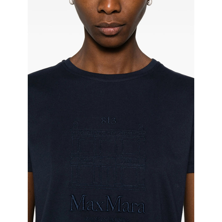 S Max Mara T Shirt - Blu | 57f789d0a6389e4bfe308477baaca1df5b6ad26d
