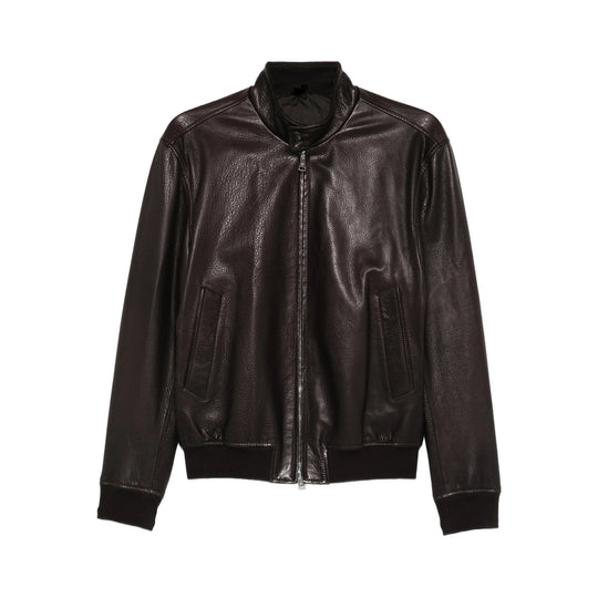 Leather Outerwears Brown, Black