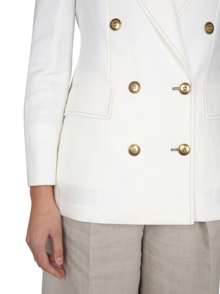 Max Mara Giacche - White | 737caaaff830b35d71b8aca30028e127d82fbb8c
