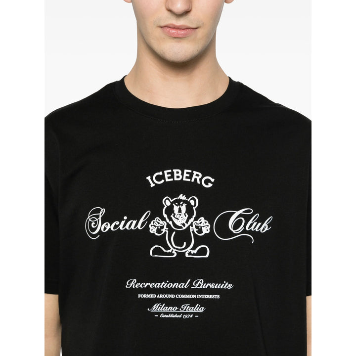 Iceberg T Shirt - Nero | d1bb2c53a2e216a6d1eb8955c5e96b0cd5460ad5