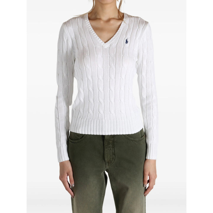 Ralph Lauren Maglioni - Bianco | b2aefb0a518089ca22600a34caecb0b25ef55ad4