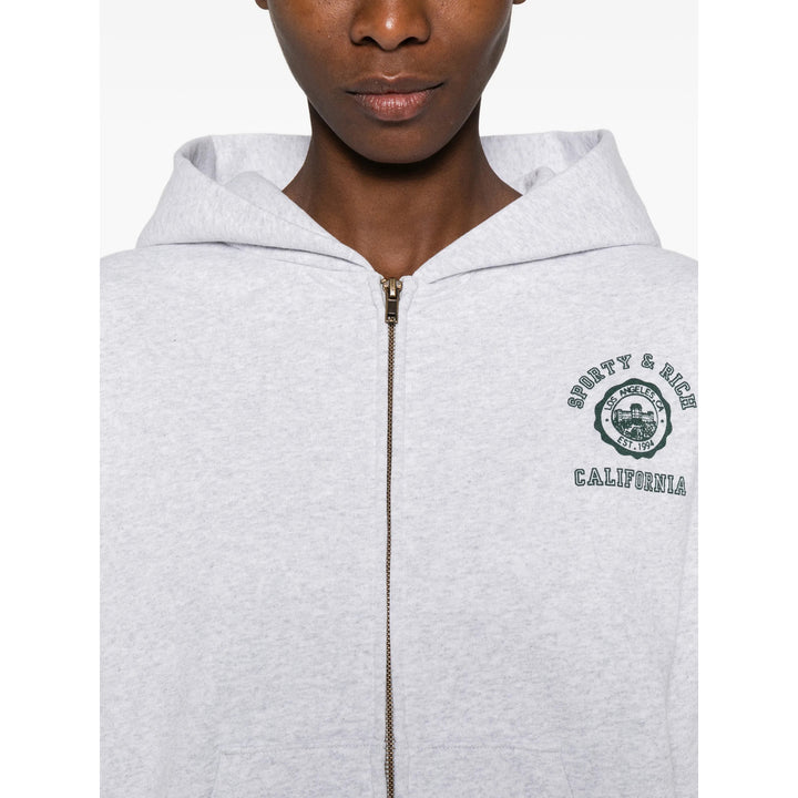 Sporty & Rich Felpe - Grigio | 22b1429f2a96efec390a03db27ce8c53922eb4cb