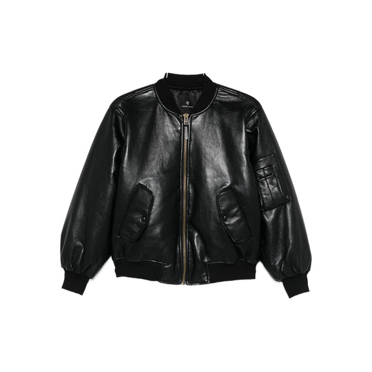Leather Outerwears Nero