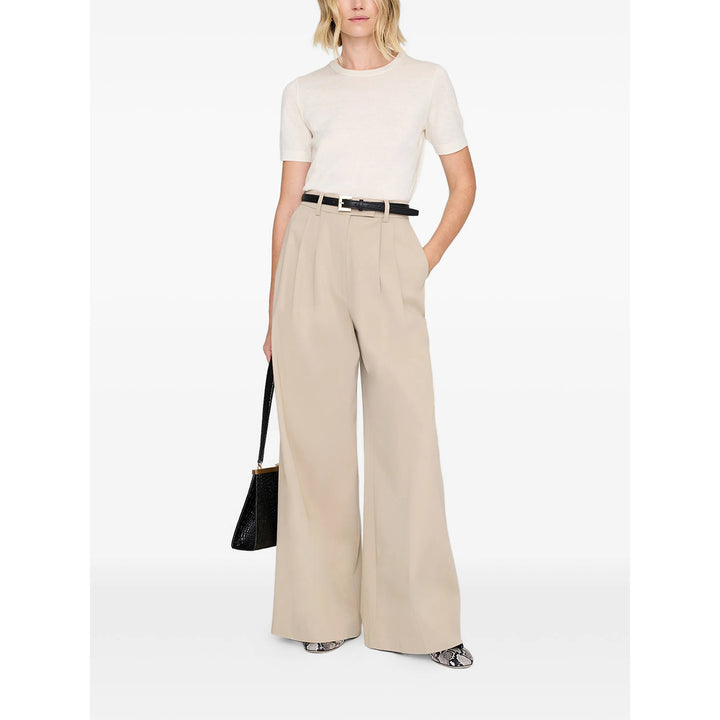 Anine Bing Pantaloni - Neutro | 90c62639e828d3cdd80e01e83571fbe3293ba2e2