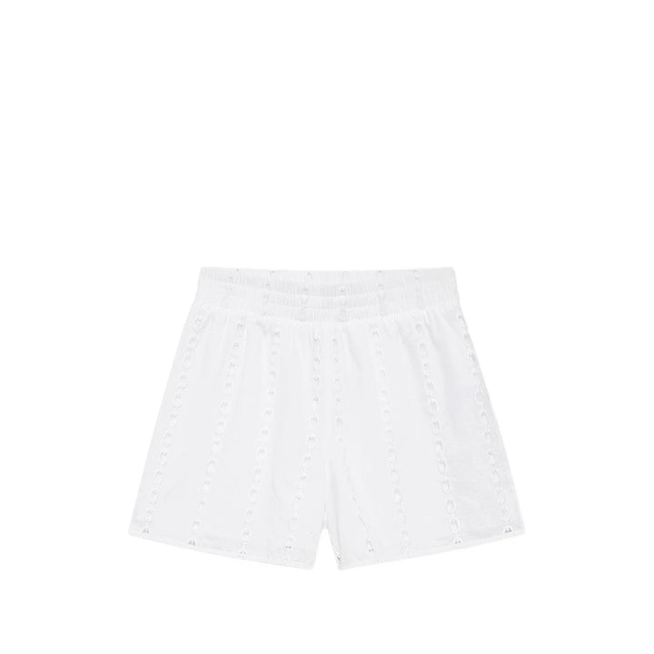 Anine Bing Shorts - Bianco | 60609c8f490f37abe7fa9948d4861d67b613a1b9