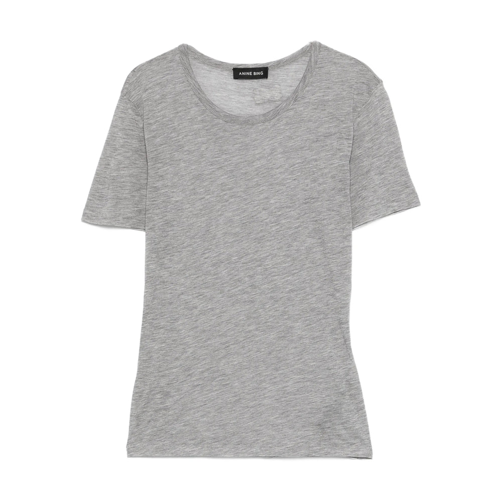 Anine Bing T Shirt - Grigio | e6b262f34d77daa68abca3840555bdb33cea46e6
