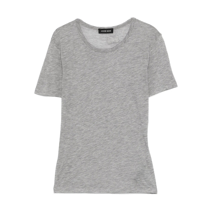 Anine Bing T Shirt - Grigio | e6b262f34d77daa68abca3840555bdb33cea46e6