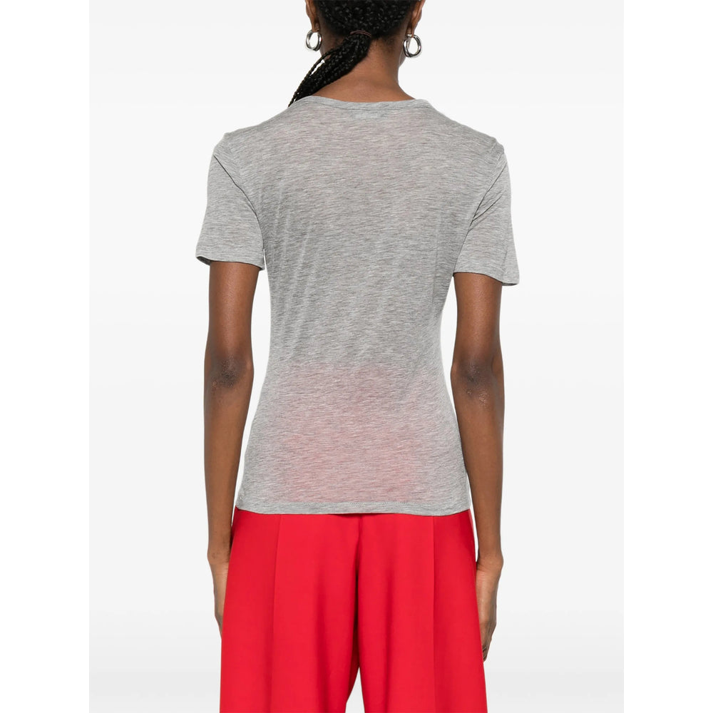 Anine Bing T Shirt - Grigio | 7f0428626d7bc6f0a6b9558e33ff074bbf267bb1