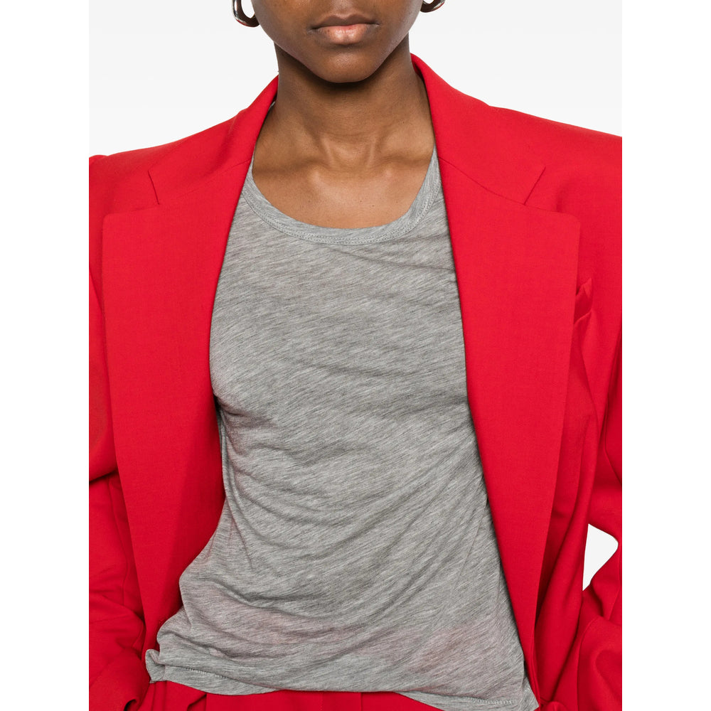 Anine Bing T Shirt - Grigio | 341840ab066bab7f8027e9fc875eaf9b9a9c43cd