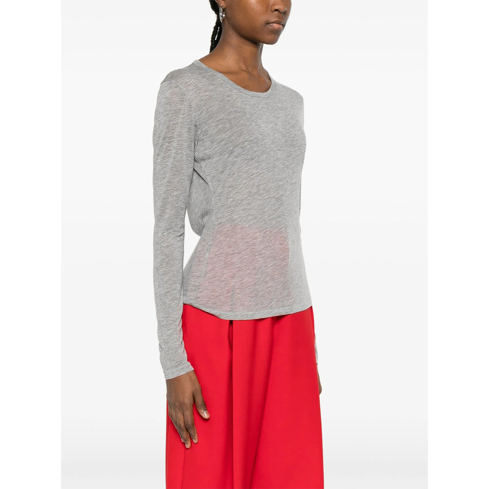 Anine Bing T Shirt - Grigio | 9a49c22593305d8a24103ba85e3e73796ca276a6