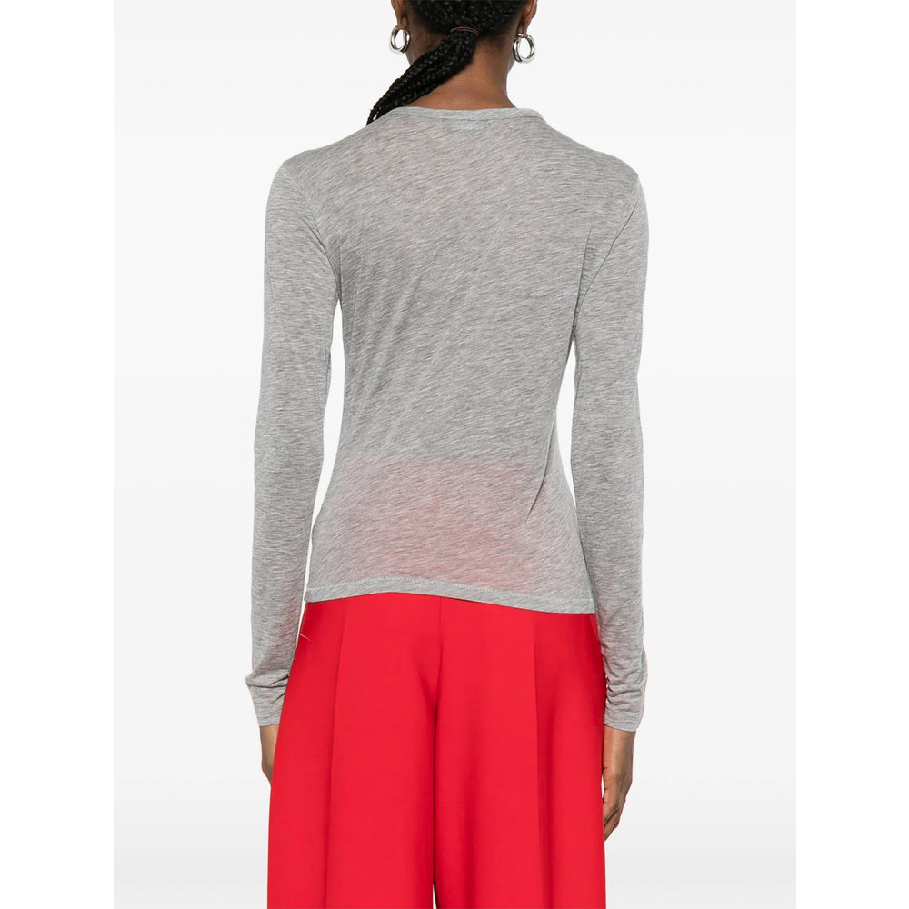 Anine Bing T Shirt - Grigio | d7f40d3ffec5b4faf5ca1bc8eaea91d91b1b27cc