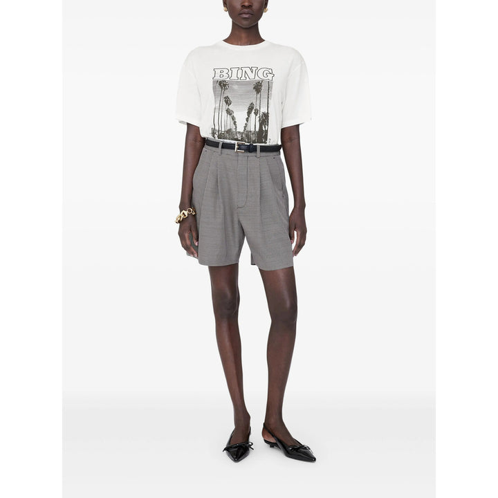 Anine Bing T Shirt - Bianco | 707ea56358ccf4e6c273e3d286f23c30eeadb029