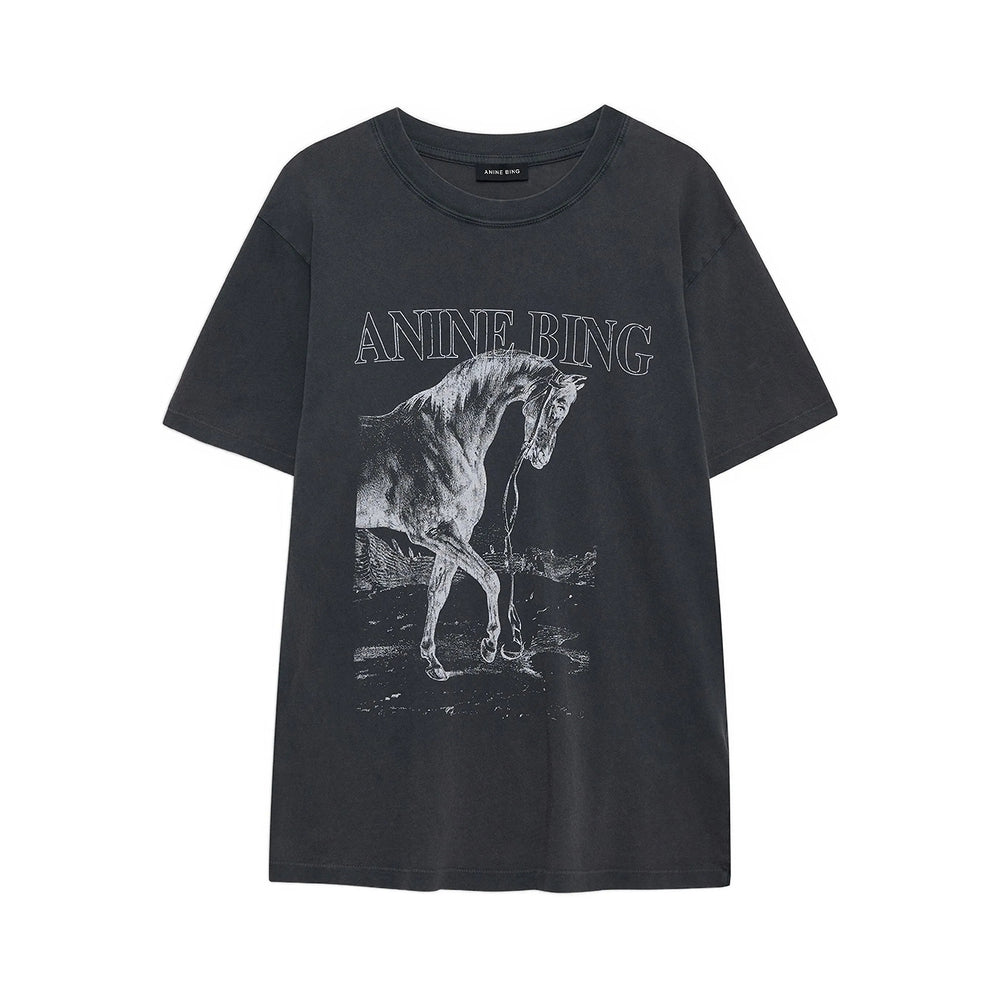 Anine Bing T Shirt - Nero | 8753331101d92fbb0fa4e4abb4d9970afeff635b
