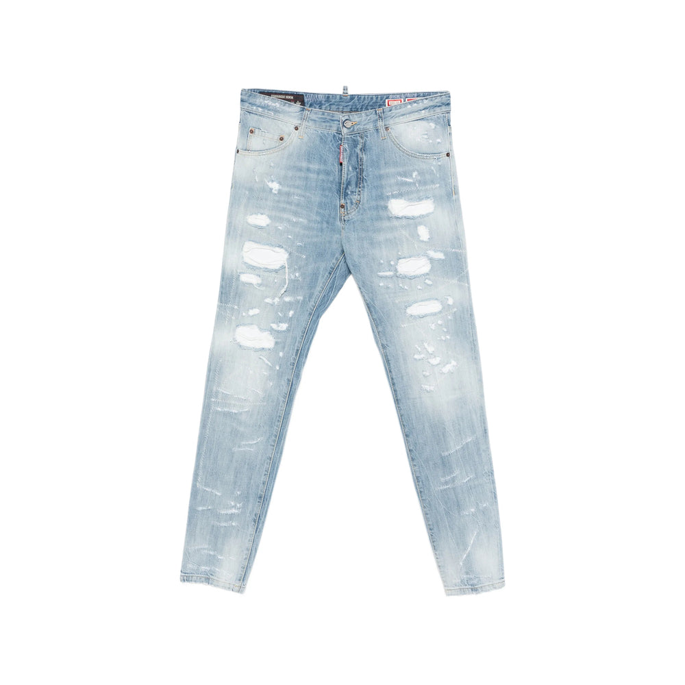 Dsquared2 Jeans - Blu, Bianco | 9a4d8803040a9088fd6376c0d559f669e5dcd6bb