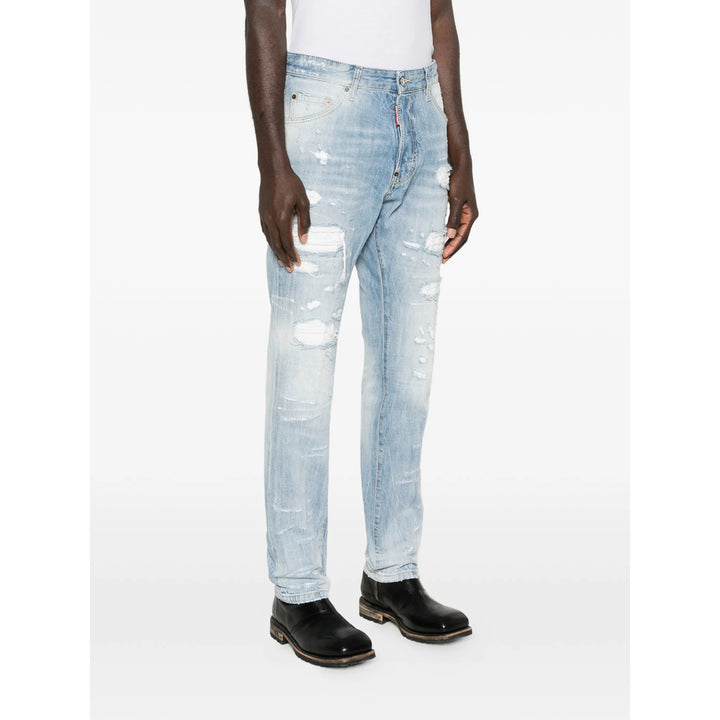 Dsquared2 Jeans - Blu, Bianco | cccab0081972228911d3791f93fba461310ab0b8