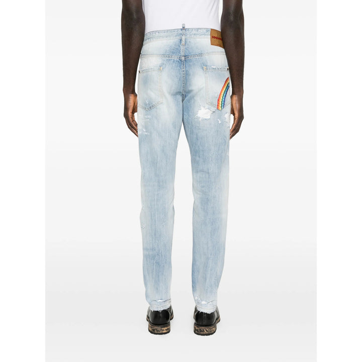 Dsquared2 Jeans - Blu, Bianco | 118146629e97256899aa65b4fec904874ae78919