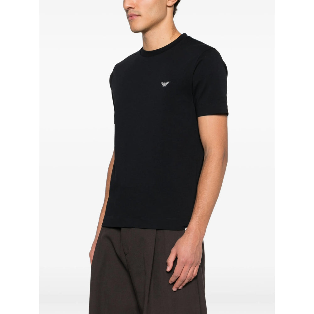 Emporio Armani T Shirt - Nero | 3e6fcf4cda1ef271281351556f9071314ffaadd0