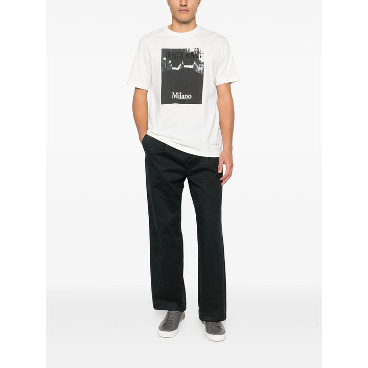 Emporio Armani T Shirt - Bianco, Nero | 5eeb1df5f5d2a28e103995b8df04cde5b82a4322