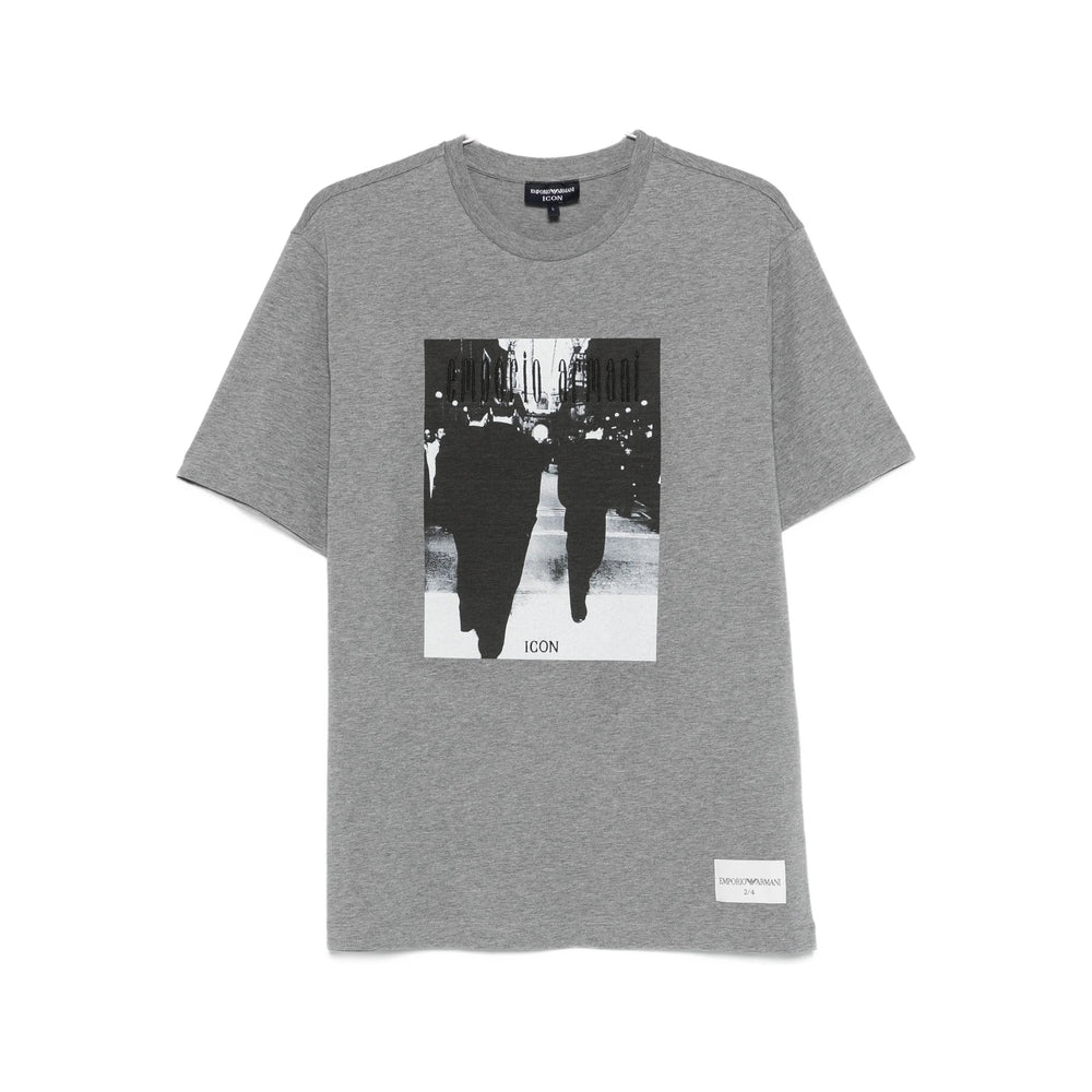 Emporio Armani T Shirt - Grigio | 60ca2a53ca017ed7a76f5d243da83e159beb2f44