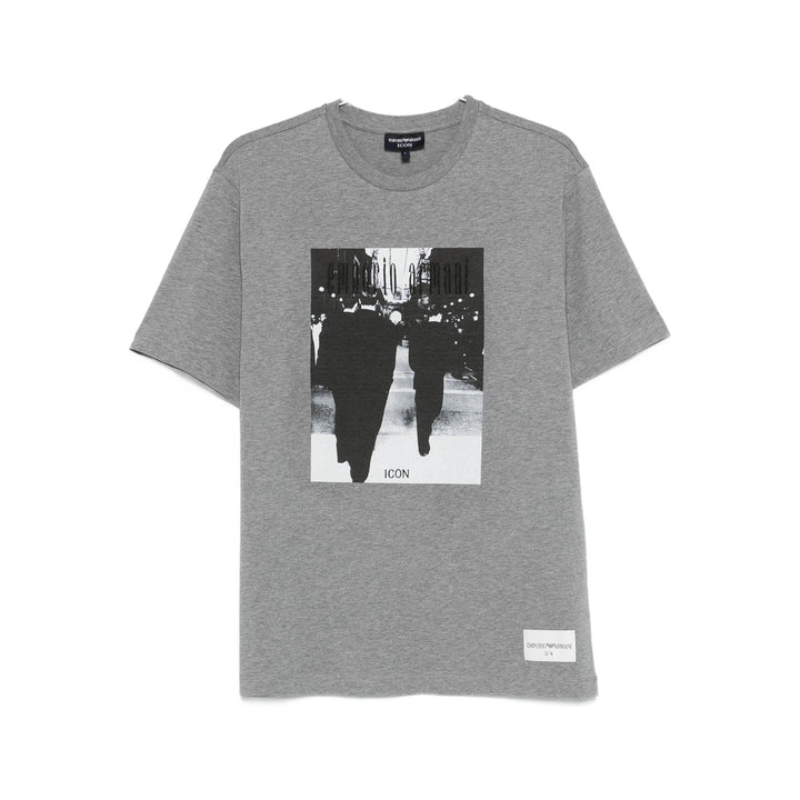 Emporio Armani T Shirt - Grigio | 60ca2a53ca017ed7a76f5d243da83e159beb2f44