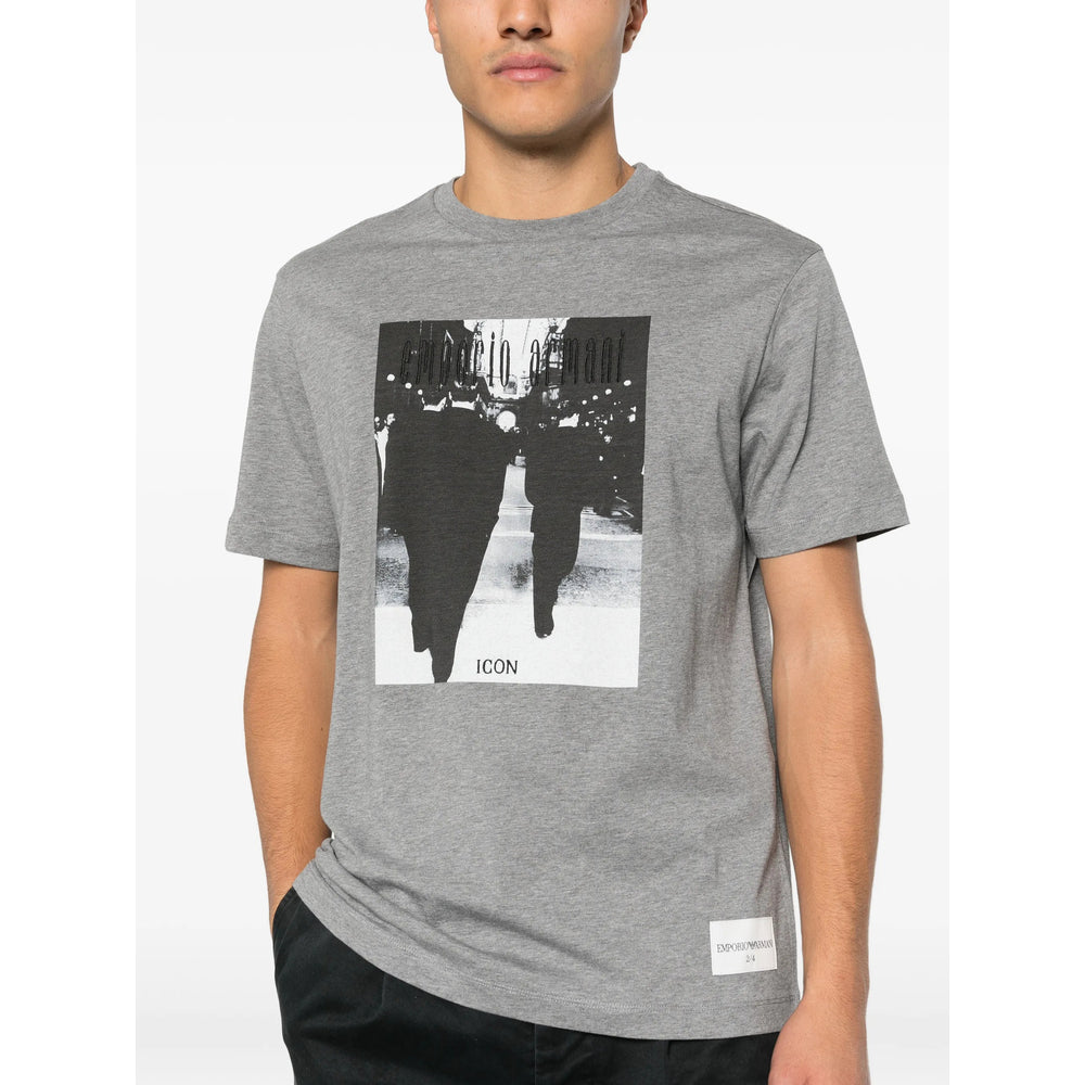 Emporio Armani T Shirt - Grigio | 22687f486dc4a1e3afdb2881168b2deaf8c1627e