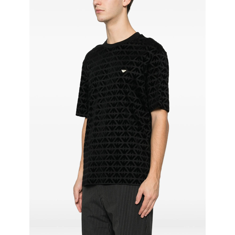 Emporio Armani T Shirt - Nero | cfa7d583a09225f62bc9ca849a77dcd3e50818db