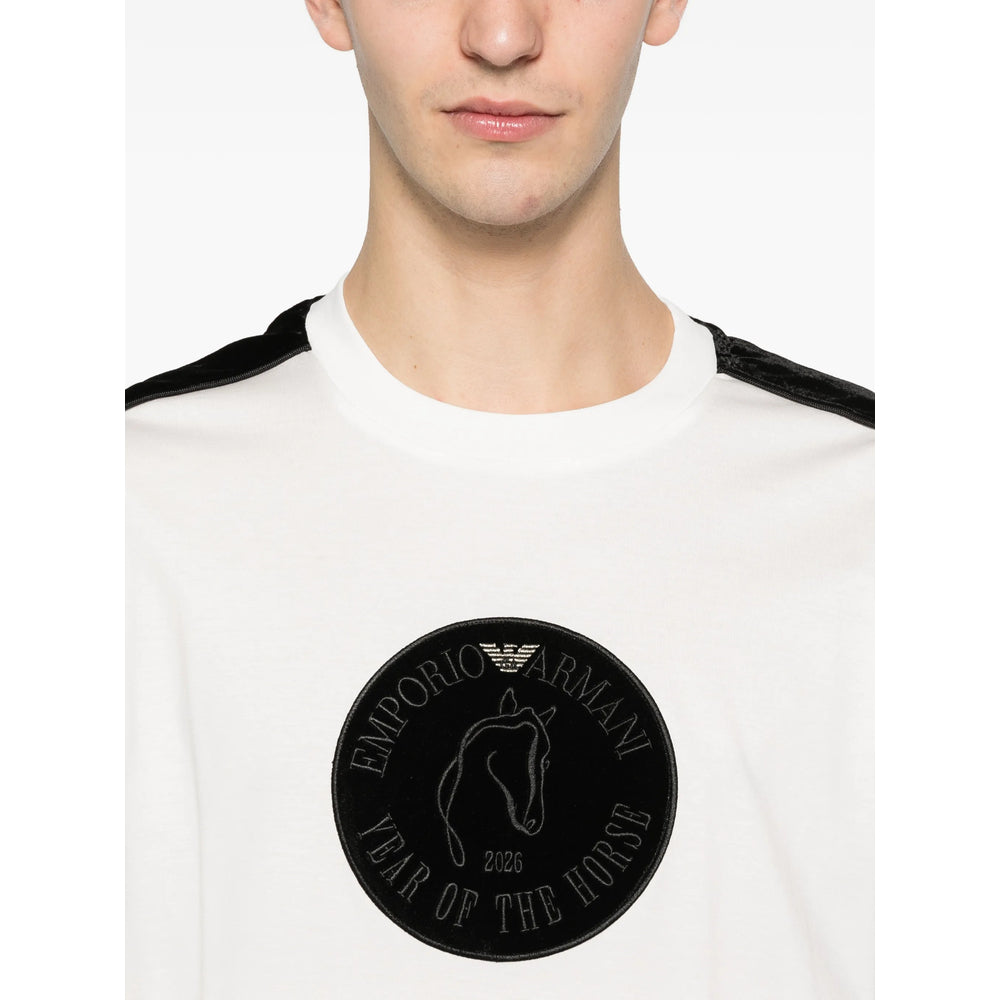 Emporio Armani T Shirt - Bianco, Nero | 3c92ff9ae669e224992e207e457c14a541440d92