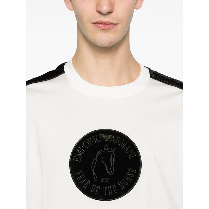 Emporio Armani T Shirt - Bianco, Nero | 3c92ff9ae669e224992e207e457c14a541440d92