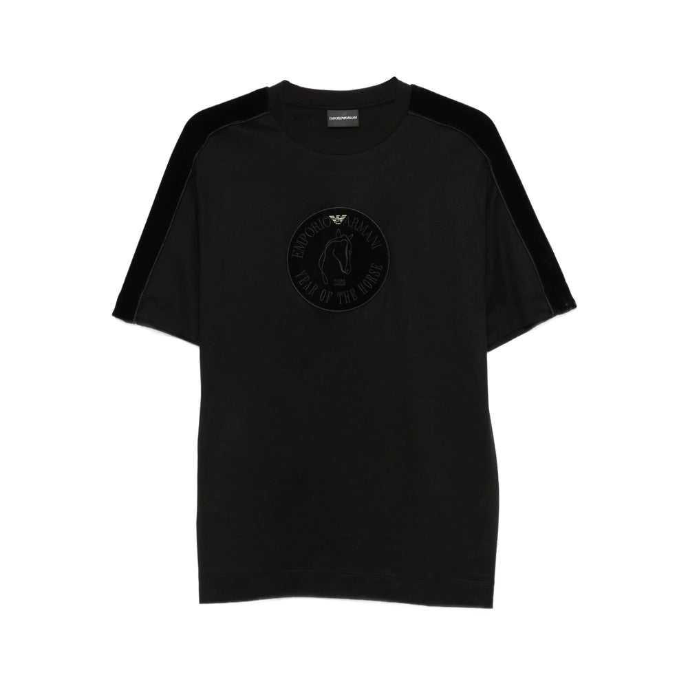 Emporio Armani T Shirt - Nero | 1845eb0955a158f5f6ca1cec41eb350cb0c98f80