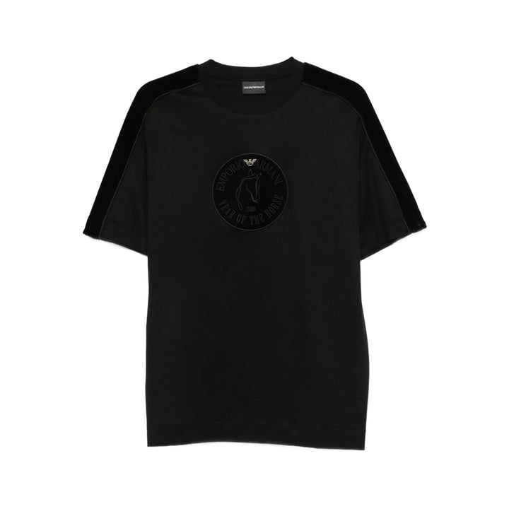 Emporio Armani T Shirt - Nero | 1845eb0955a158f5f6ca1cec41eb350cb0c98f80