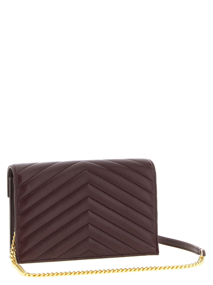 Saint Laurent Envelope Cassandre Portafogli - Bordeaux | b70b506c4633fb6f01d99e8003b54c8a4ba7a65c